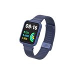 Nezih Case Xiaomi Redmi Watch 2 Lite Uyumlu Paslanmaz Metal Hasır Klipsli Kordon Ve Kasa Koruyucu