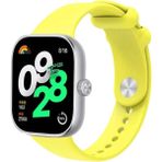 Nezih Case Xiaomi Redmi Watch 4 / 5 / 6 / Band 8 Pro / Uyumlu Tasarım Spor Jel Silikon Kordon - Açık Sarı