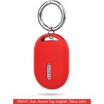 Nezih Case Xiaomi Tag Takip Cihazı Uyumlu Çizilmelere Darbeler Dayanıklı Askı Tokalı Silikon Koruyucu Kılıf - Kırmızı
