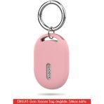 Nezih Case Xiaomi Tag Takip Cihazı Uyumlu Çizilmelere Darbeler Dayanıklı Askı Tokalı Silikon Koruyucu Kılıf - Pembe