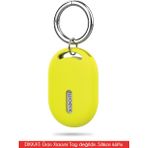 Nezih Case Xiaomi Tag Takip Cihazı Uyumlu Çizilmelere Darbeler Dayanıklı Askı Tokalı Silikon Koruyucu Kılıf - Sarı