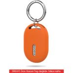 Nezih Case Xiaomi Tag Takip Cihazı Uyumlu Çizilmelere Darbeler Dayanıklı Askı Tokalı Silikon Koruyucu Kılıf - Turuncu
