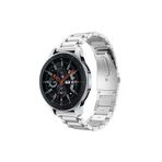 Nezih Case Xiaomi Watch S1 / S1 Pro / S1 Active 46mm 22mm Metal Baklalı Paslanmaz Çelik Kordon/kayış Gümüş
