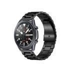Nezih Case Xiaomi Watch S1 / S1 Pro / S1 Active 46mm 22mm Metal Baklalı Paslanmaz Çelik Kordon/kayış Siyah