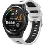 Nezih Case Xiaomi Watch S1 / S1 Pro / S1 Active 46MM 22MM Premium Silikon Kordon - Beyaz