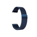 Nezih Case Xiaomi Watch S1 / S1 Pro / S1 Active 46mm 22mm Uyumlu Metal Kordon Saks Mavi