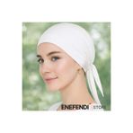 NF ND ENEFENDİ Silikonlu Düz Bone | Kaymayan Tesettür Hijab İç Bone — Dikişsiz Beyaz Rahat ve Şık Kullanım