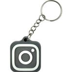 NFC Anahtarlık - İnstagram Anahtarlık Gri (Küçük Boy 3 cm)