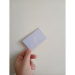 Nfc Kart – Kartvizit Boy | Temassız Veri Paylaşımı Için Uyumlu Nfc Kart Beyaz Ntag 213 - 5 Adet
