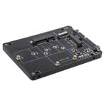 NFHK Combo M.2 NGFF B-Anahtar ve SATA SSD - SATA 3.0 Adaptör Dönüştürücü Anahtar ile Kasa Muhafazası