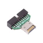 NFHK Tip-E IDC Soket USB 3.1 Ön Panel Başlığı USB 3.0 20Pin Başlık Uzatma Adaptörü Masaüstü Anakart için