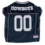 NFL Dallas Cowboys Köpek Forması - Polyester Malzeme - Beden: XX-Large - Köpekler ve Kediler için En İyi Futbol Forması Kostümü - Lisanslı Forma Gömlek