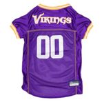 NFL Minnesota Vikings Köpek Forması, Beden: X-Large. Köpekler ve Kediler için En İyi Futbol Forması Kostümü. Lisanslı Forma Gömlek.