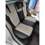NfsAuto Ford Fusion Oto Koltuk Kılıfı - Beyaz - Siyah