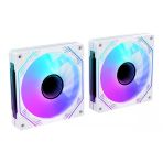 Ng-A120w 2 Adet Infinity Mirror Argb Pwm Kasa Fanı Beyaz