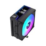 Ng Frost 600B 220W Tdp Argb Fanlı Derece Ve Devir Göstergeli Üst Seviye Kule Tipi Cpu Soğutucu Siyah