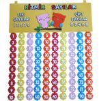 Ngüzel Keçe Tasarım Keçe Ritmik Sayılar, Ritmik Sayma, Tek Sayılar, Çift Sayılar - Sarı