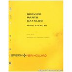 NH-P-5027315 Sperry New Holland 273 Baler Parts Manual