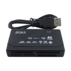 NHR Çoklu Kart Okuyucu Compact Tf Micro Sd Mmc M2 Ms Xd Tf USB 2.0 - Siyah