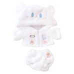 niannyyhouse 10 cm ~ 15 cm 20 cm 40 cm pelüş bebek kıyafeti, kapüşonlu pantolon, süt ayısı kıyafeti, oyuncak bebek aksesuarı, elbise (40 cm) çok renkli