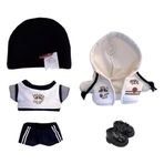 niannyyhouse 10 cm 15 cm 20 cm Peluş Bebek Giysileri Şapka Tişörtler Pantolon Kapüşonlular Ayakkabı Spor Kıyafet Bebekler Giydirme (10cm)