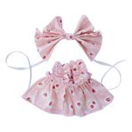 niannyyhouse 10cm 15cm 20cm peluş bebek giysileri meyve desen şapkalar elbise yumuşak doldurulmuş peluş oyuncak elbise (a1, 15cm)