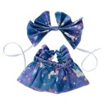 niannyyhouse 10cm 15cm 20cm peluş bebek giysileri meyve desen şapkalar elbise yumuşak doldurulmuş peluş oyuncak elbise (a7, 10cm)