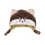 niannyyhouse 20cm Peluş Bebek Giysileri Pembe Domuz Tilki Kurbağa Köpekbalığı Şapka Karikatür Hayvan Başlık 8 inç Bebek Giydirme (a8)