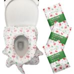 Nicaea Home Hijyenik Kullan-at Klozet Kapağı Örtüsü 10 lu Paket - Beyaz