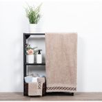 Nice Home Art Messa Banyo Havlusu 90X150 - 90 x 150 cm - Bej