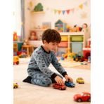 NiCe İç Giyim Uzun Kollu Lacivert Araba Baskılı Erkek Çocuk Pijama Takımı - Lacivert Marine - 3 - 4 Yaş