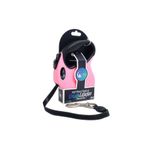 Nice Köpek Otomatik Gezdirme Tasması 4.8 Mt. / 50 Kg Large Pembe