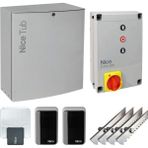 Nice TUB4000 Yana Kayar Kapı Motoru Seti - Gri