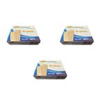 Niceplast Dil Çubuğu Ahşap Maket Çubukları 2 X 14 Cm. - 50 Adetlik 3 Paket