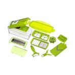 Nicer Dicer Plus Çok Fonksiyonlu Mutfak Robotu 14 Parça Doğrayıcı Rende Soğan Sebze Dilimleyici