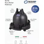 Nicevap PLUTONİASC10 Kuru Buhar Üretebilen 10 Bar Dijital Buharlı Temizleyici