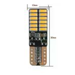 Nicevia PYRZ93 T10 Dipsiz W5W Canbus 24 Ledli Turuncu Park Plaka Ampulü (2 Adet)