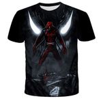 NICHIYO Venom tişört, üniseks, 3D baskı, yaz, yuvarlak yaka, erkek, spor, boş zaman, kısa kollu, fitness, dış mekan tişörtü, 1,0, L