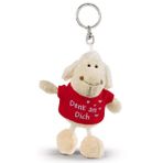 Nici 32324 – koyun Beyaz T-Shirt Bean Bag anahtarlık "denk AN dich Kırmızı