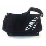NICI 424 U284322 Zebra Küçük Süet Kadın Günlük Çanta