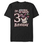 Nickelodeon Big & Tall Aaahh Monsters a Real Monsterific Black Erkek T-shirt