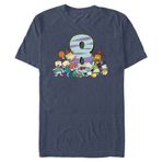 Nickelodeon Erkek Big & Tall Rugrats Sekizinci Doğum Günü Tişörtü, Navy Heather, L Uzun