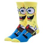 Nickelodeon Spongebob Squarepants Günlük 360 Karakter Çorapları Erkekler için, Sünger Bob, Tek Beden