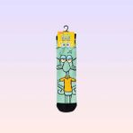 Nickelodeon Sünger Bob Kare Pantolon Squidward Desenli Unisex Çorap 36-40 - -Olivine - 0 - 1 Ay