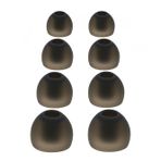 NICKSTON 8 adet 2S/2M/2L/2XL (TB) Silikon Uçlar Gerçek Kablosuz Kulaklıklarla Uyumlu - Jabra Elite Sport, Samsung Gear IconX, Bragi Dash Kulaklık, Motorola VerveOne, Sol Cumhuriyet Amper Hava, LG HBS-F110 Ton