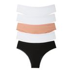 Nicoletta-Mıxcolor Kadın Külot 5'li Paket Brazillian (MIXCOLOR/L)