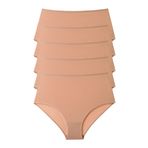 Nicoletta-Ten Kadın Külot 5 Li Paket Likralı (TEN / 2XL)