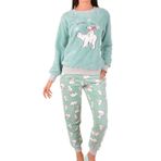 Nicoletta Yeşil Kısa Kollu Kadın Pijama Takımı