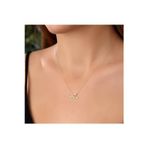 Nida Jewelry 24 Ayar Has Altın Kaplama Melek Kanadı Gümüş Kolye 925
