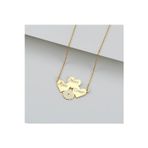 Nida Jewelry 925 Ayar Gümüş 3 Isimli Papatya Kolye